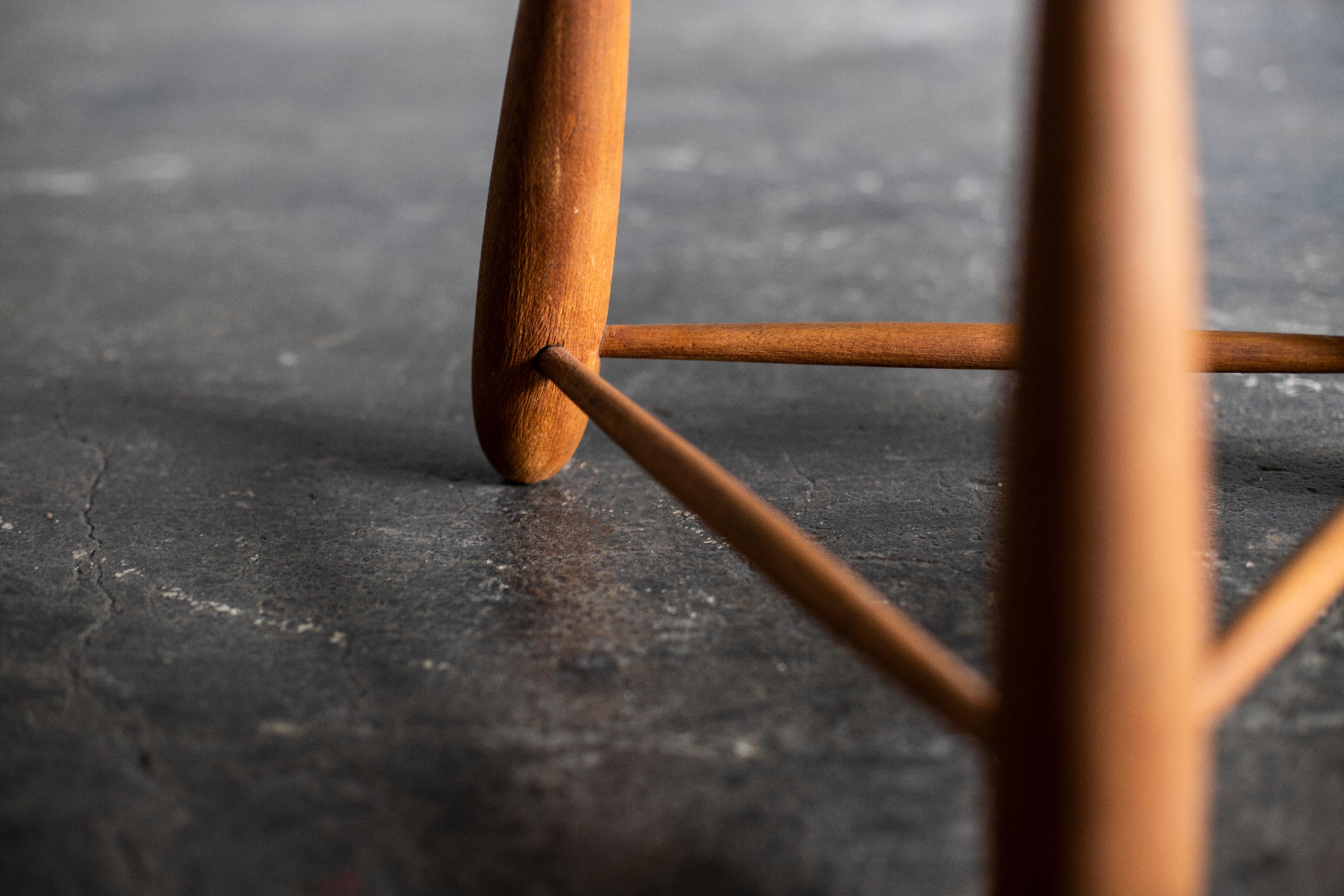Sergio Rodrigues 'Mocho' Stool, Brazilian Design In Fair Condition In Tokyo, Tokyo