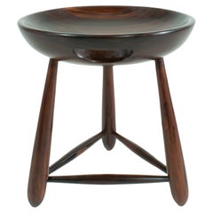 Sgabello "Mocho" di Sergio Rodrigues, marchio OCA Brazil, 1950, Brasile Moderno