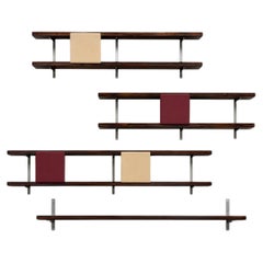 Sergio Rodrigues, ‘Nelson’ Wall Shelving System, Rosewood, Brazil, 1965