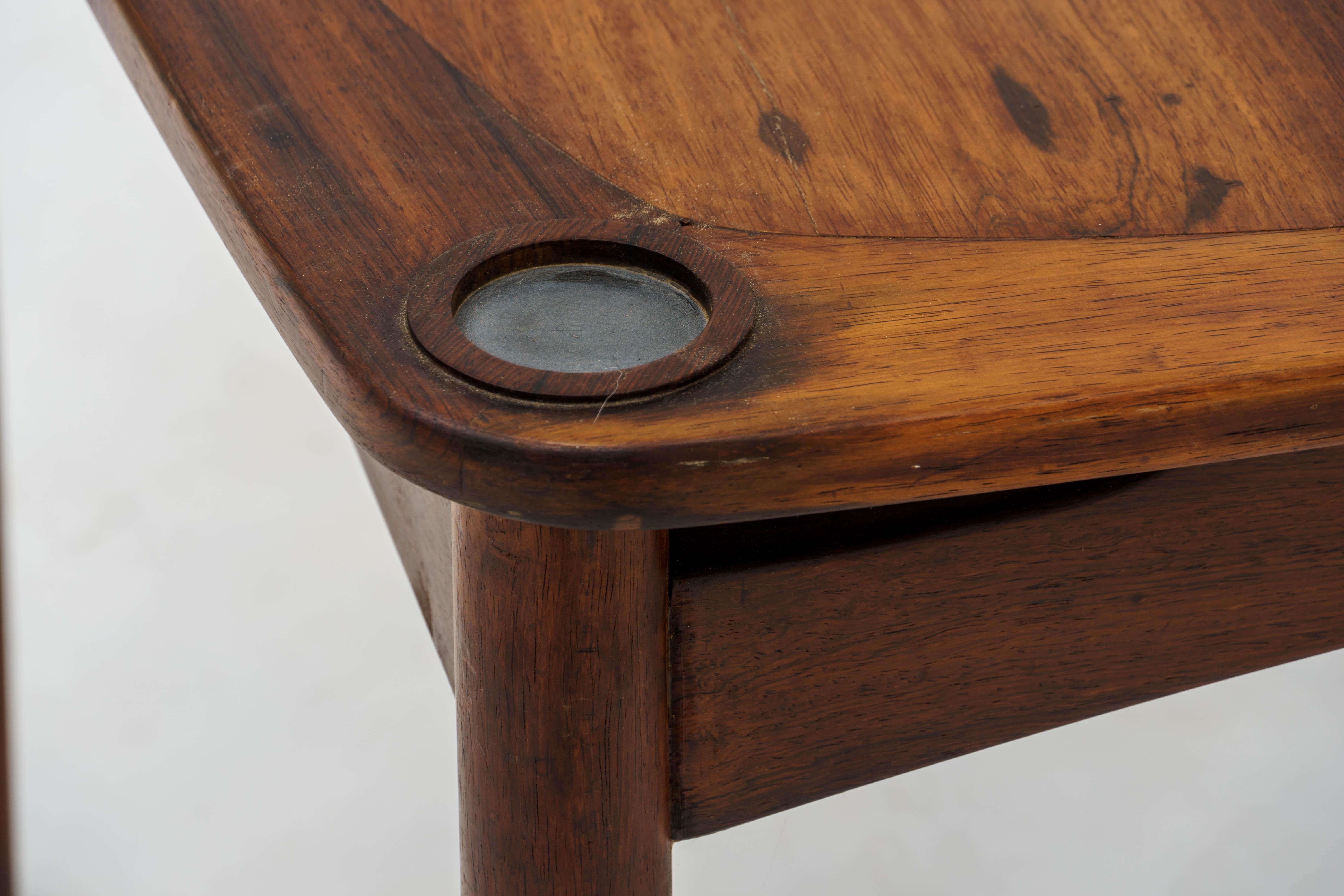 Hardwood SÉRGIO RODRIGUES, Norma Table, 1964 For Sale