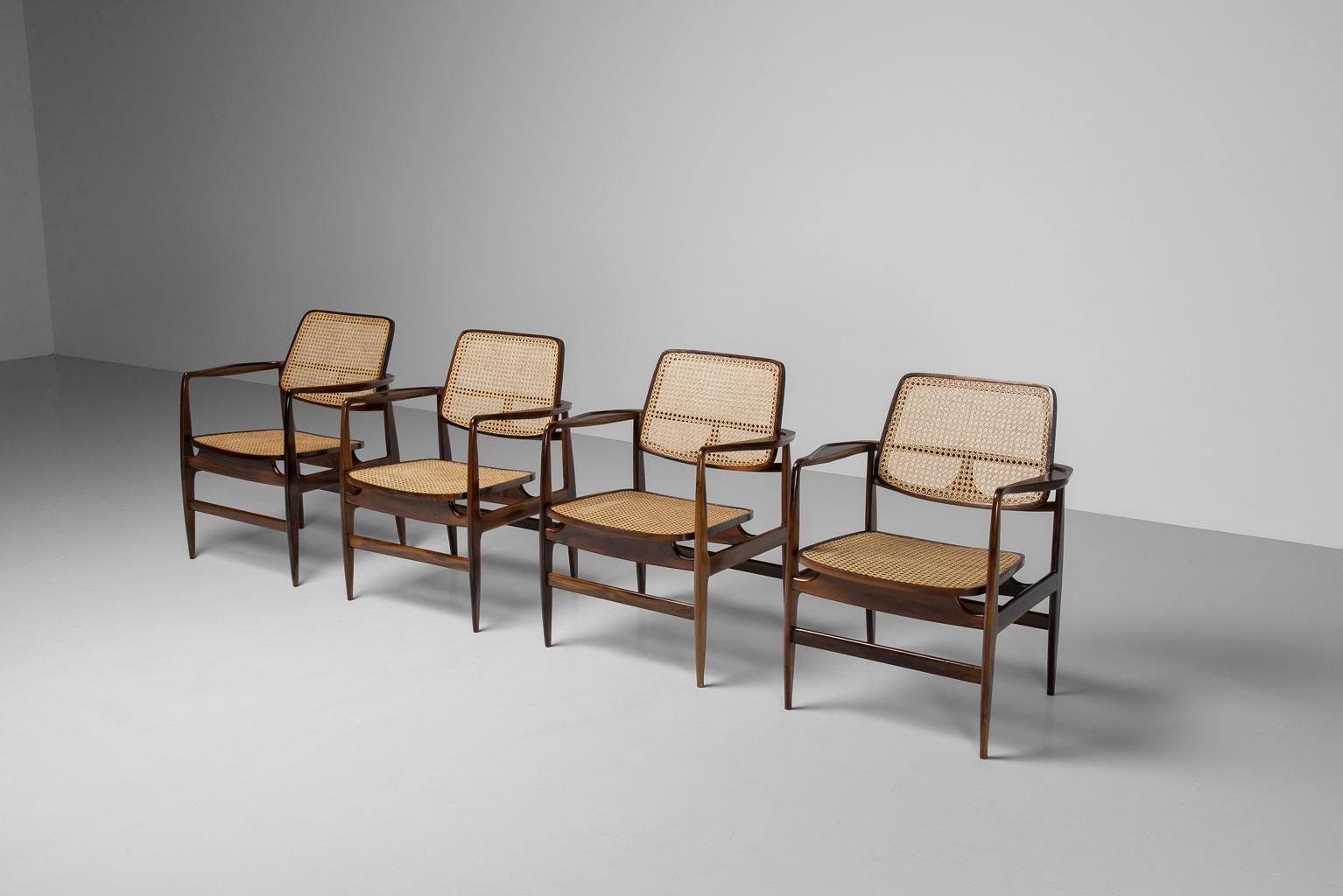 Sergio Rodrigues Oscar arm chairs OCA Brazil 1956 2