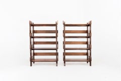 Sergio Rodrigues Pair of bookcases Manufactured by Oca Brasil, 1960