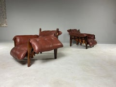 Sergio Rodrigues Pair of Moleca Armchair, Circa 1963