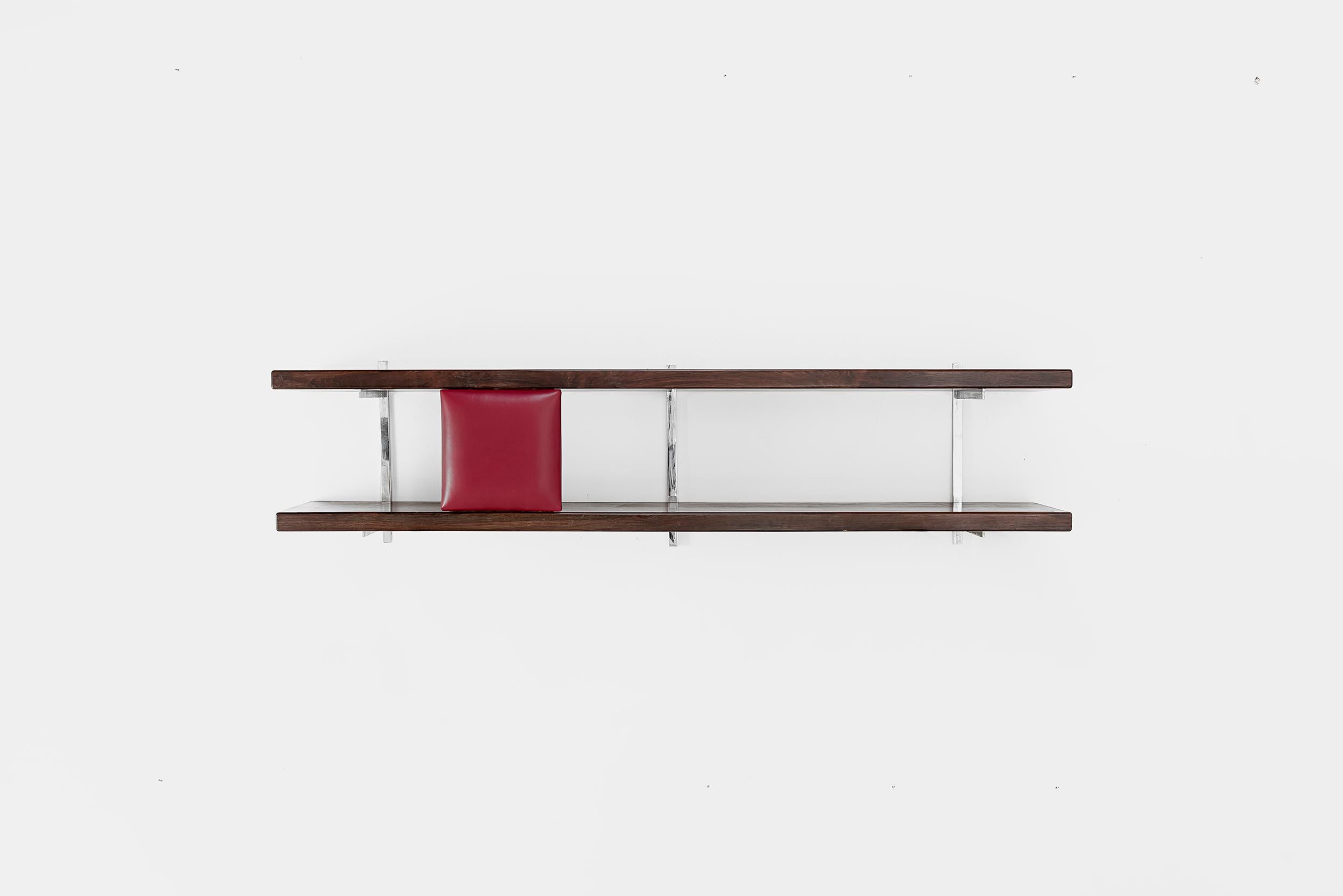 Mid-20th Century Sergio Rodrigues, Pair of Shelves Model “Georges Nelson”, Brasil, 1965 For Sale