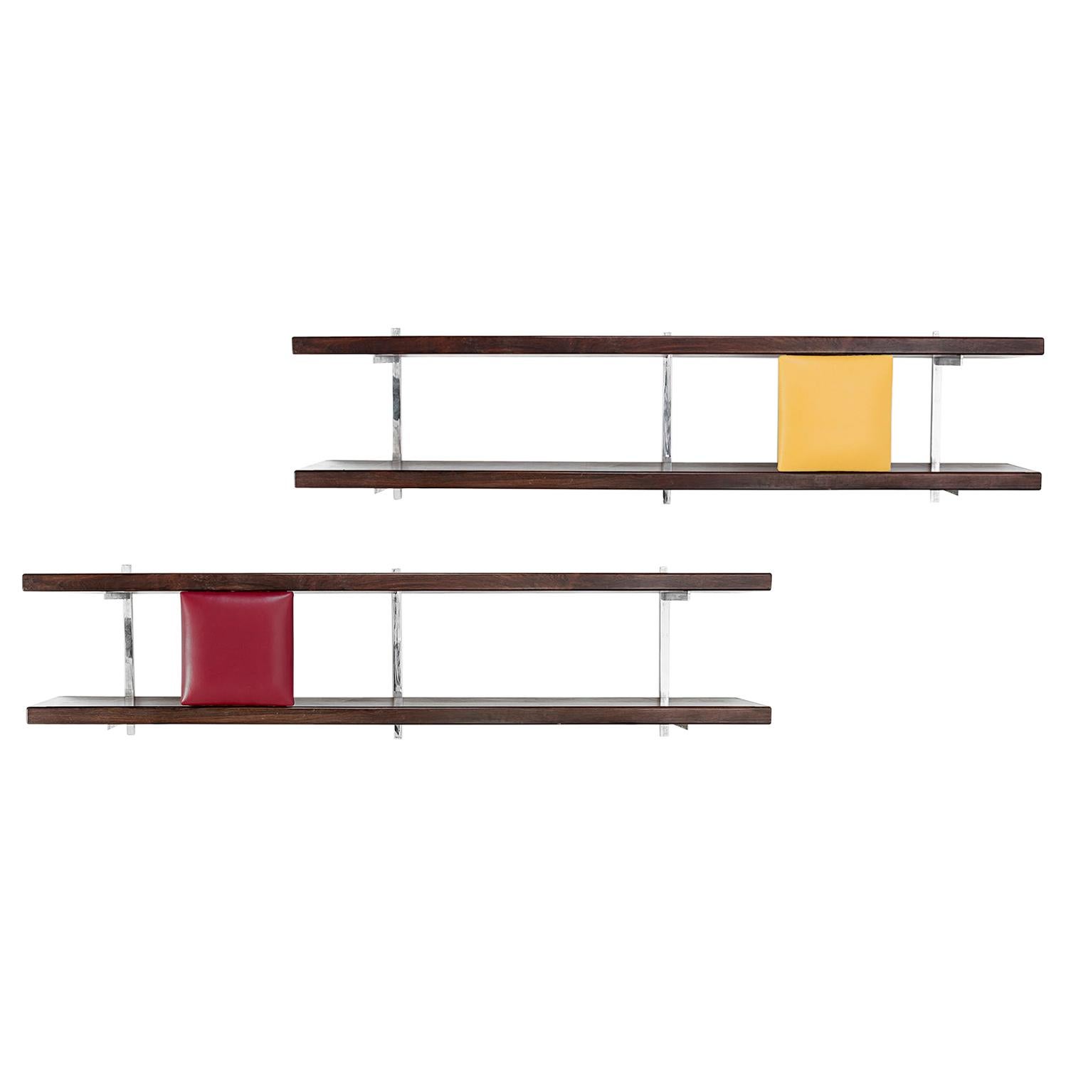 Sergio Rodrigues, Pair of Shelves Model “Georges Nelson”, Brasil, 1965 For Sale