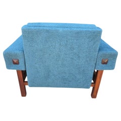 Sergio Rodrigues Rare Rosewood Arm Chairs - Pair