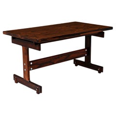 Expertly Restored -Sergio Rodrigues "Redig" Rosewood Butterfly-Leaf Table / Desk