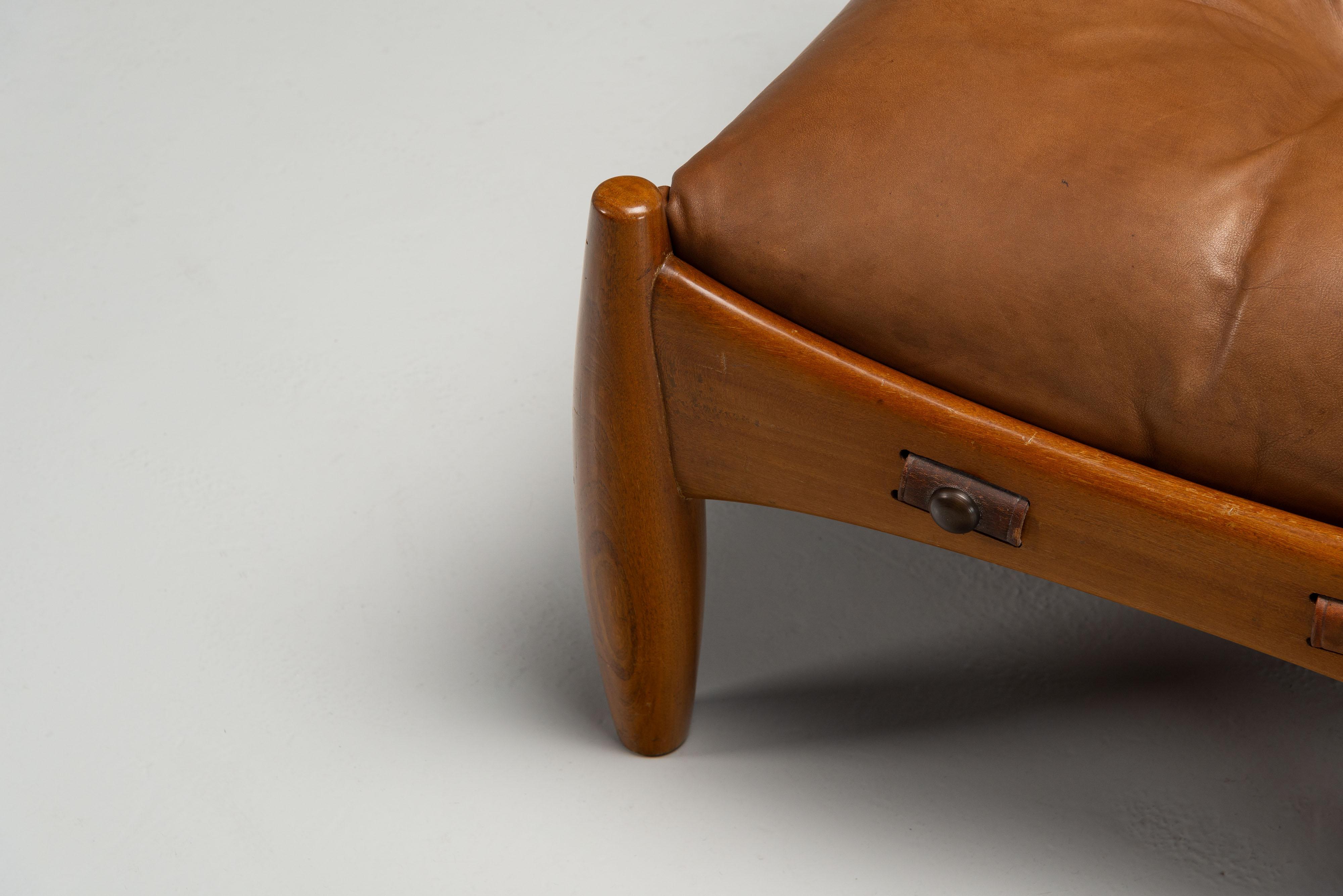 Sergio Rodrigues Sheriff lounge chair ISA Bergamo Italy 1961 5