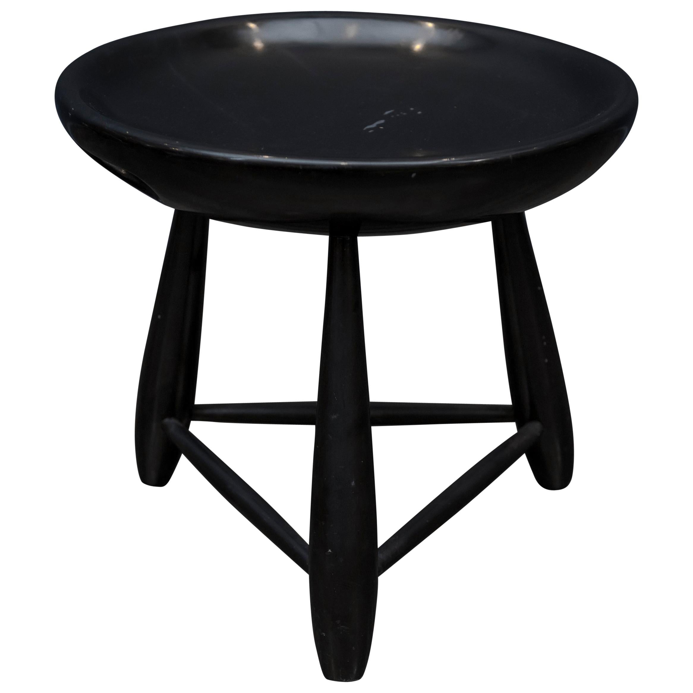 Sergio Rodrigues Stool "Mocho" Stool for Oca, Brazil For Sale