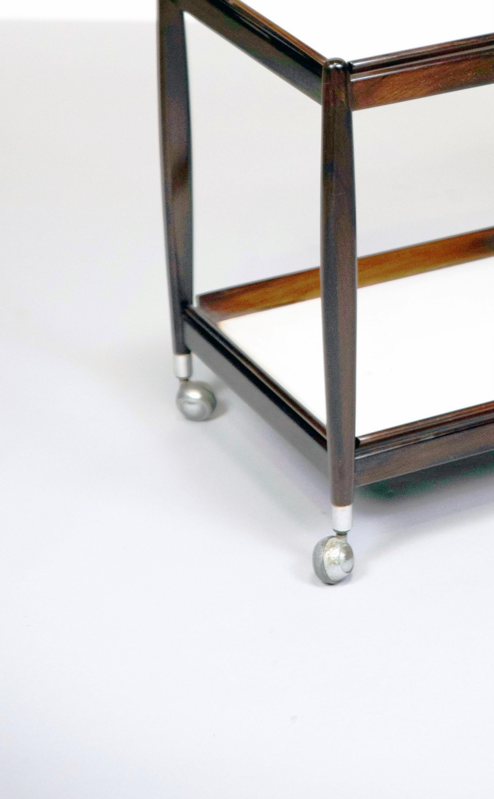 Brazilian Sergio Rodrigues, Tea Trolley 