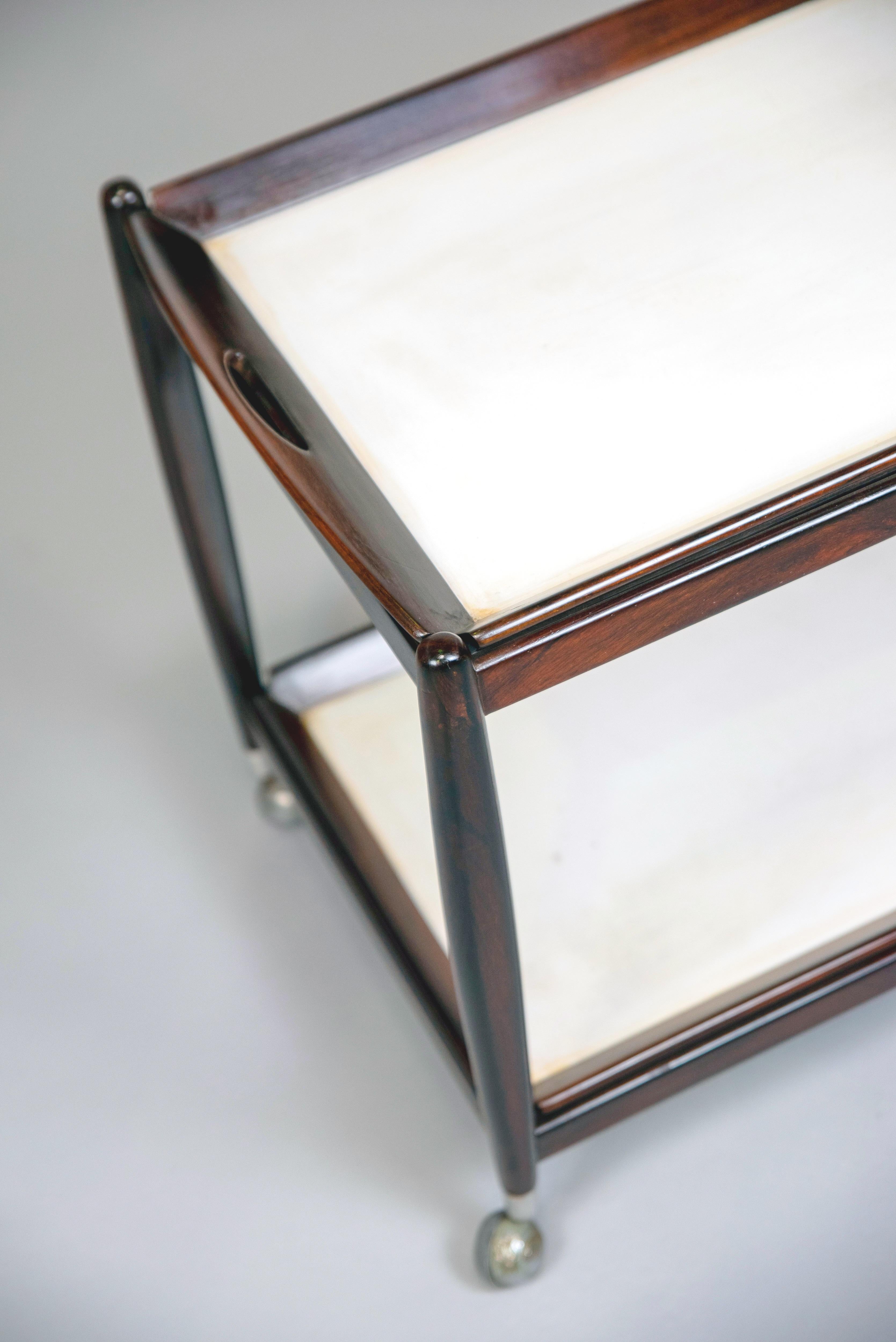 Sergio Rodrigues, Tea Trolley 
