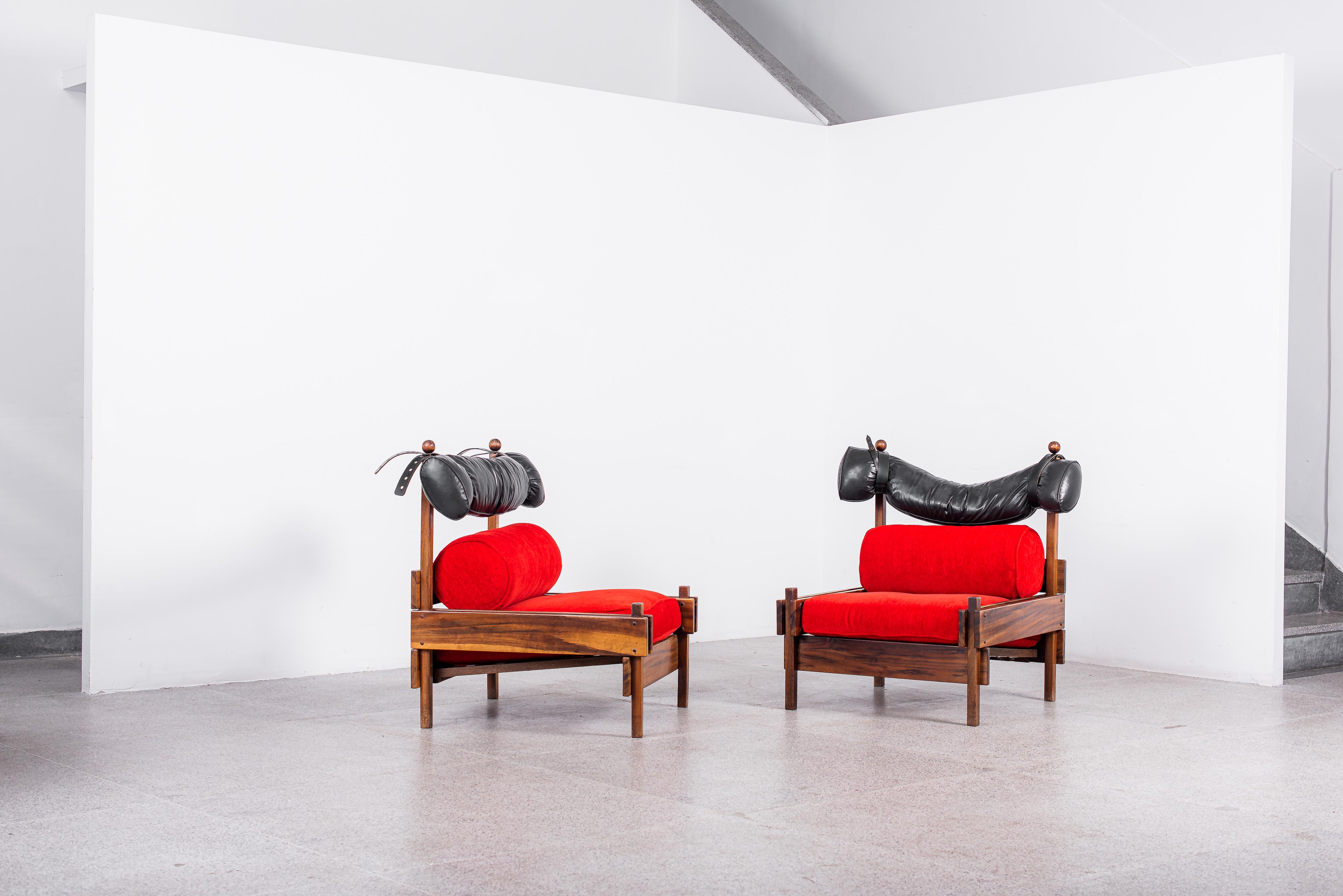 Sérgio Rodrigues, Tonico Armchair, 1962 In Good Condition For Sale In Barra Funda, SP