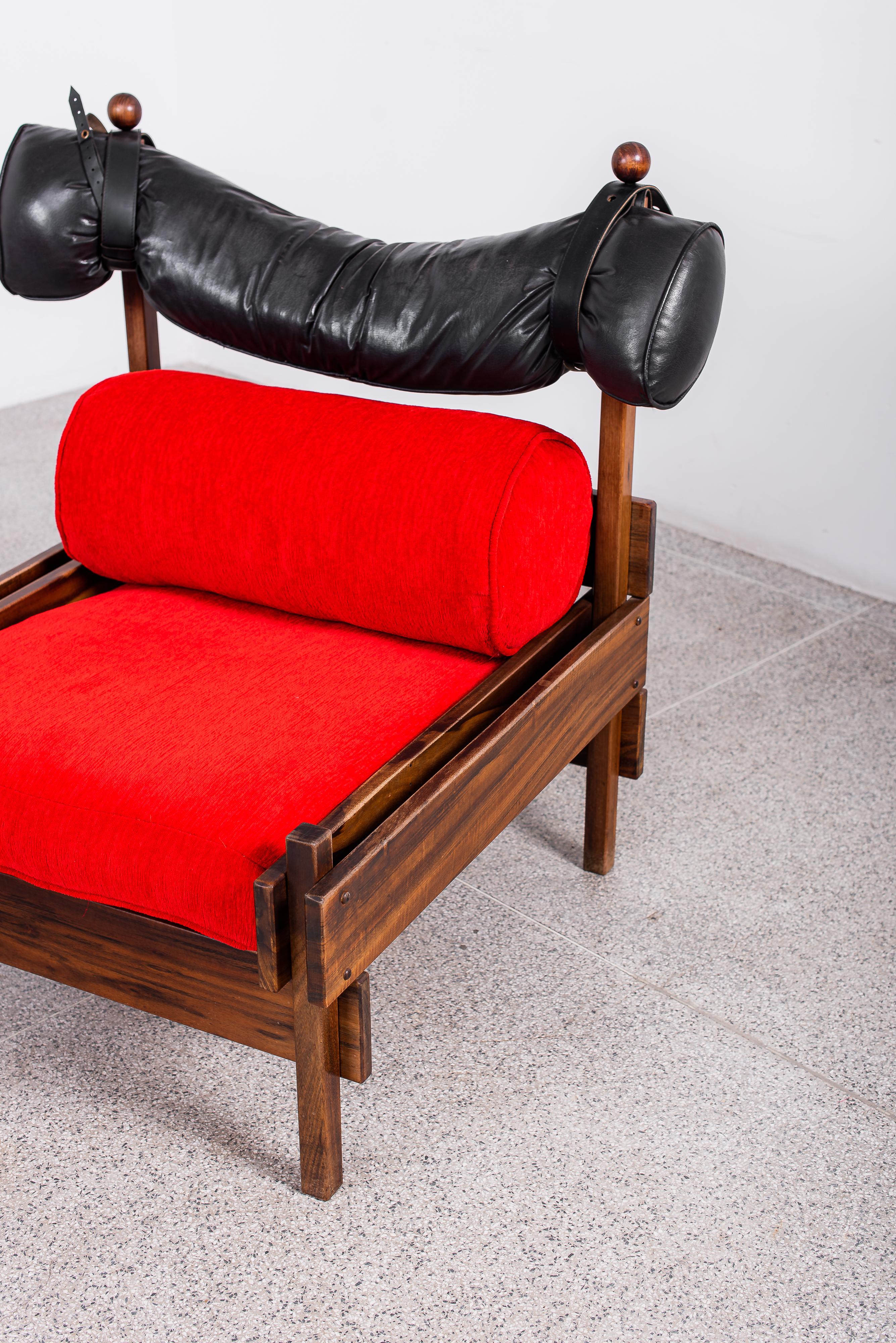 20th Century Sérgio Rodrigues, Tonico Armchair, 1962 For Sale