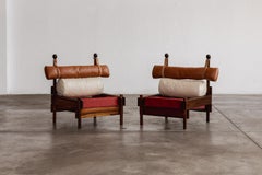 Sergio Rodrigues “Tonico” Lounge Chairs for Meia Pataca, 1963, Set of 2