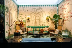 Sergio Rodrigues Tonico Sofa -San Francisco Fall Show, tappezzeria di David Klein