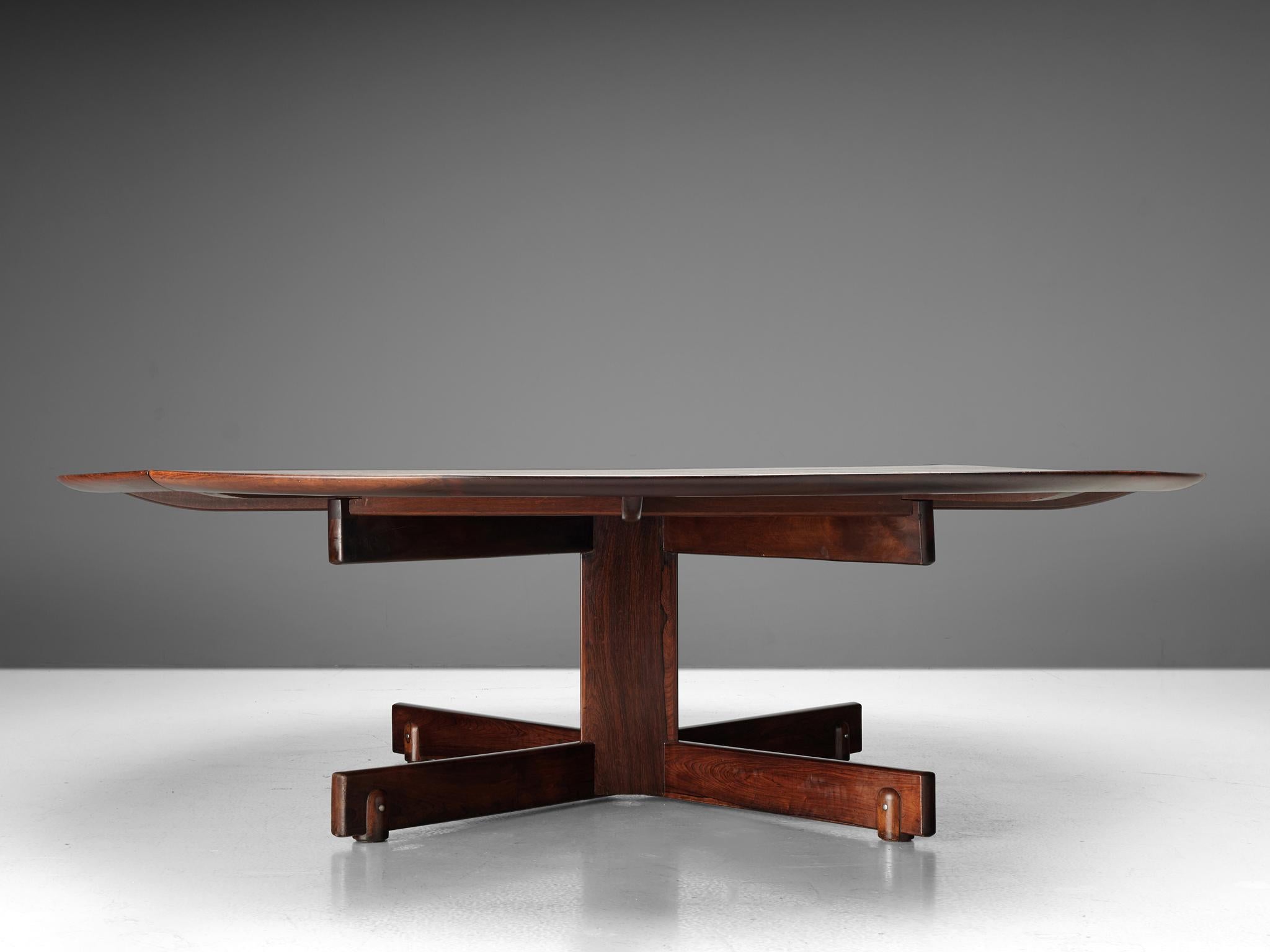 Brazilian Sergio Rodrigues Very Large Custom Made Dining Table