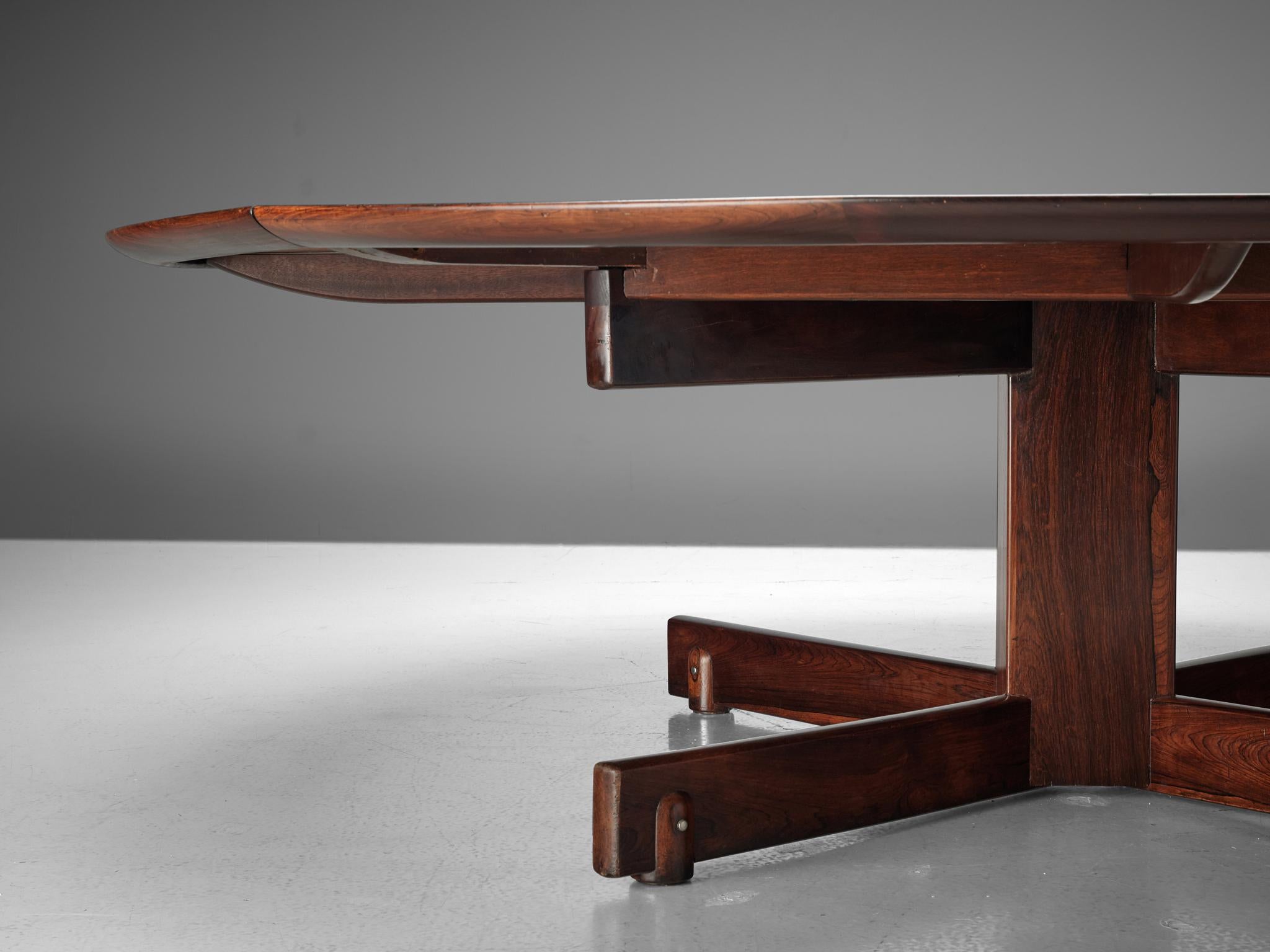 Mid-20th Century Sergio Rodrigues Very Large Custom Made Dining Table