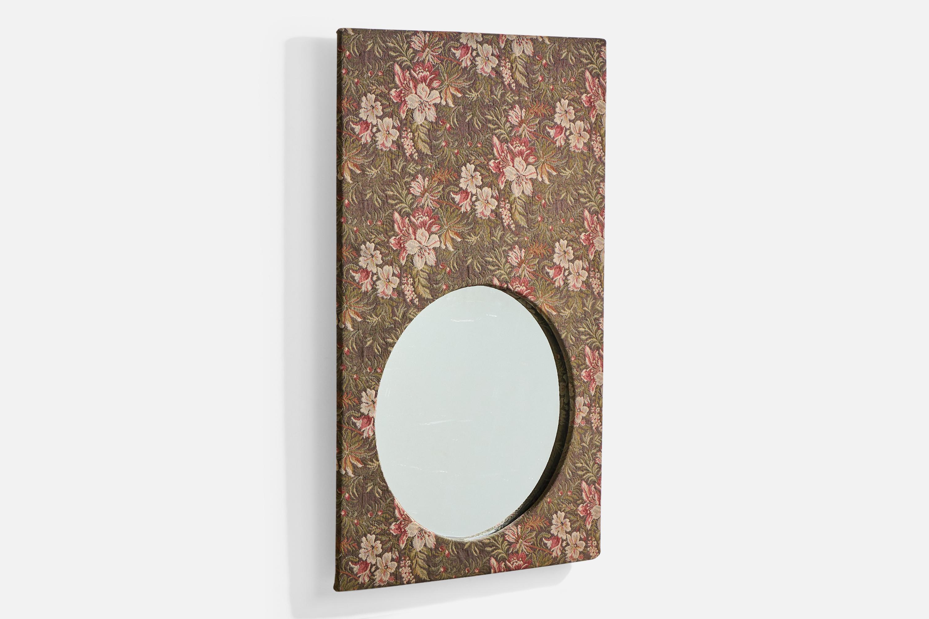Sergio Rodrigues, Espejo de pared, Tela, Brasil, 1970 Moderno de mediados de siglo en venta