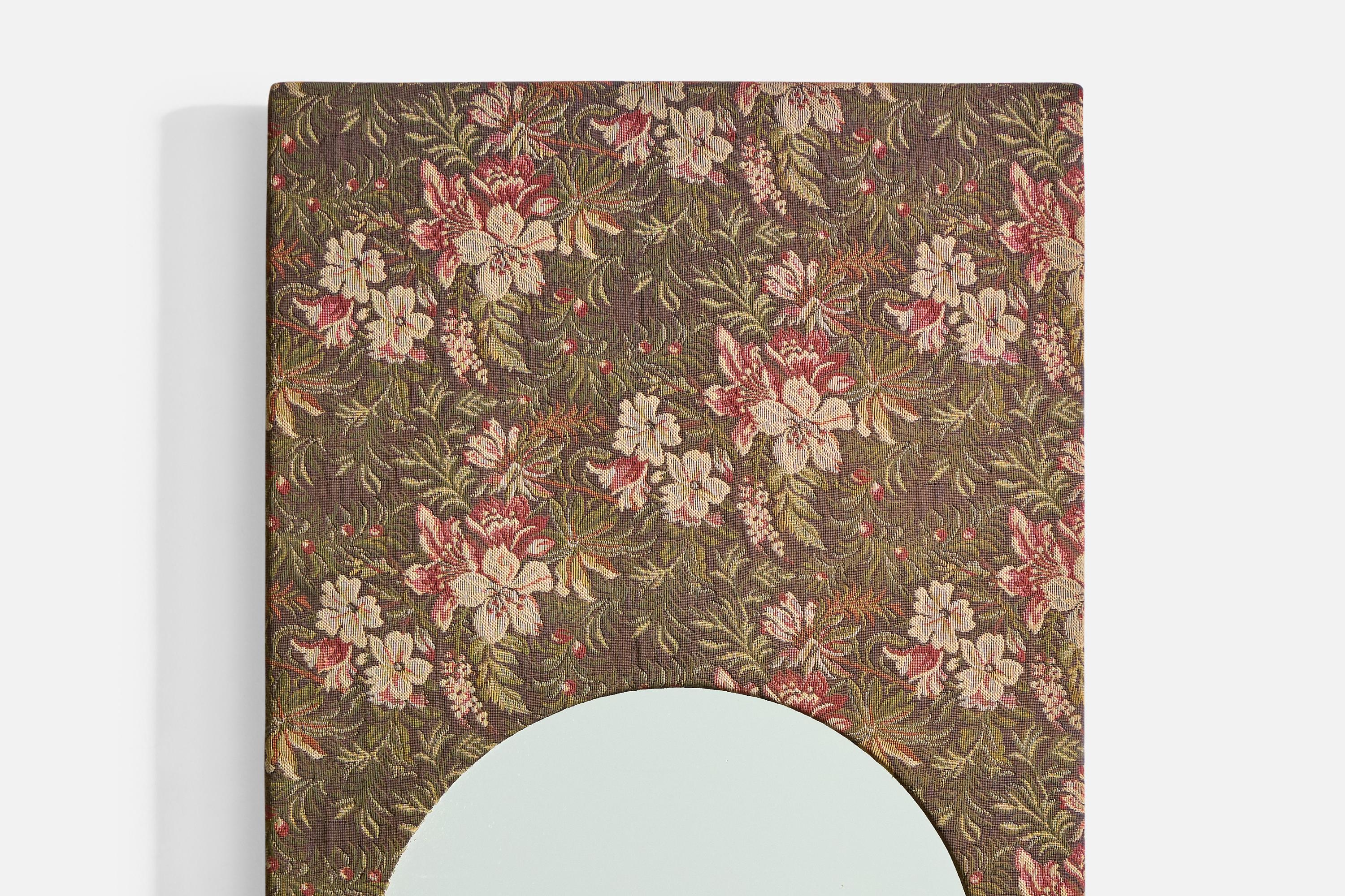 Sergio Rodrigues, Espejo de pared, Tela, Brasil, 1970 finales del siglo XX en venta