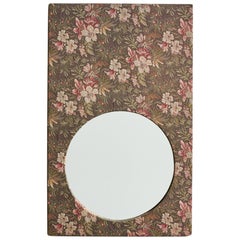 Sergio Rodrigues, Wall Mirror, Fabric, Brazil, 1970