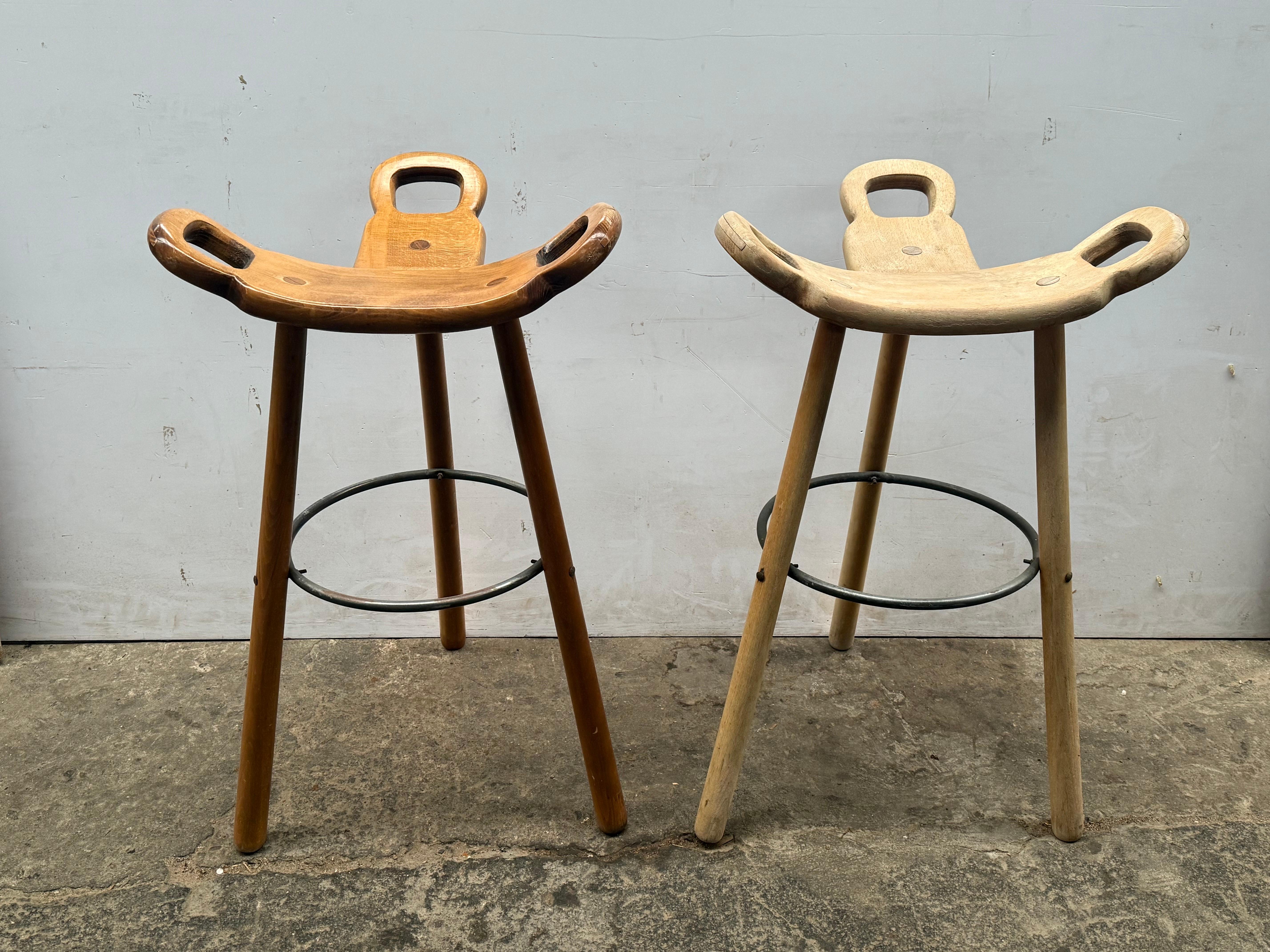 Taburetes de bar Sergio Rodriguez Años 70 Español en venta