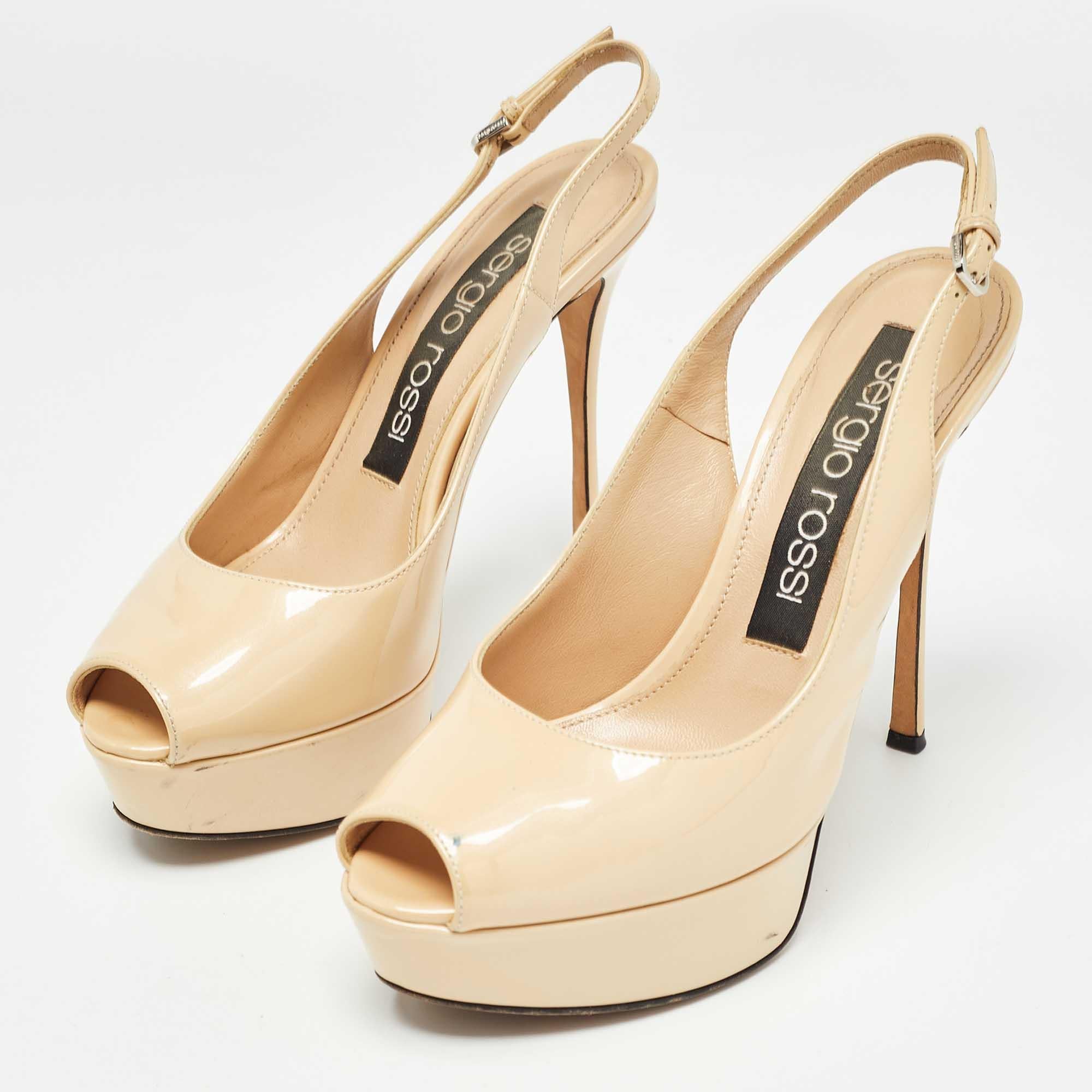 Make a chic style statement with these designer pumps. They showcase sturdy heels and durable soles, perfect for your fashionable outings!