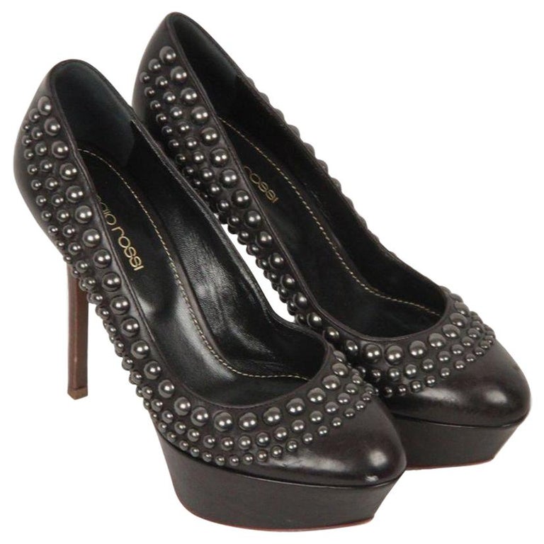 sergio rossi platform pumps