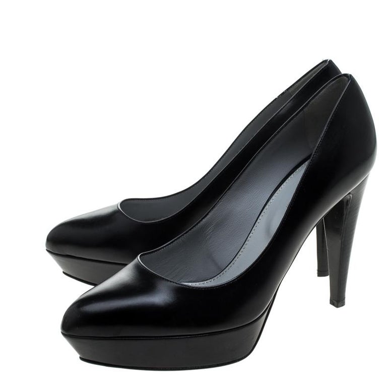 sergio rossi platform pumps