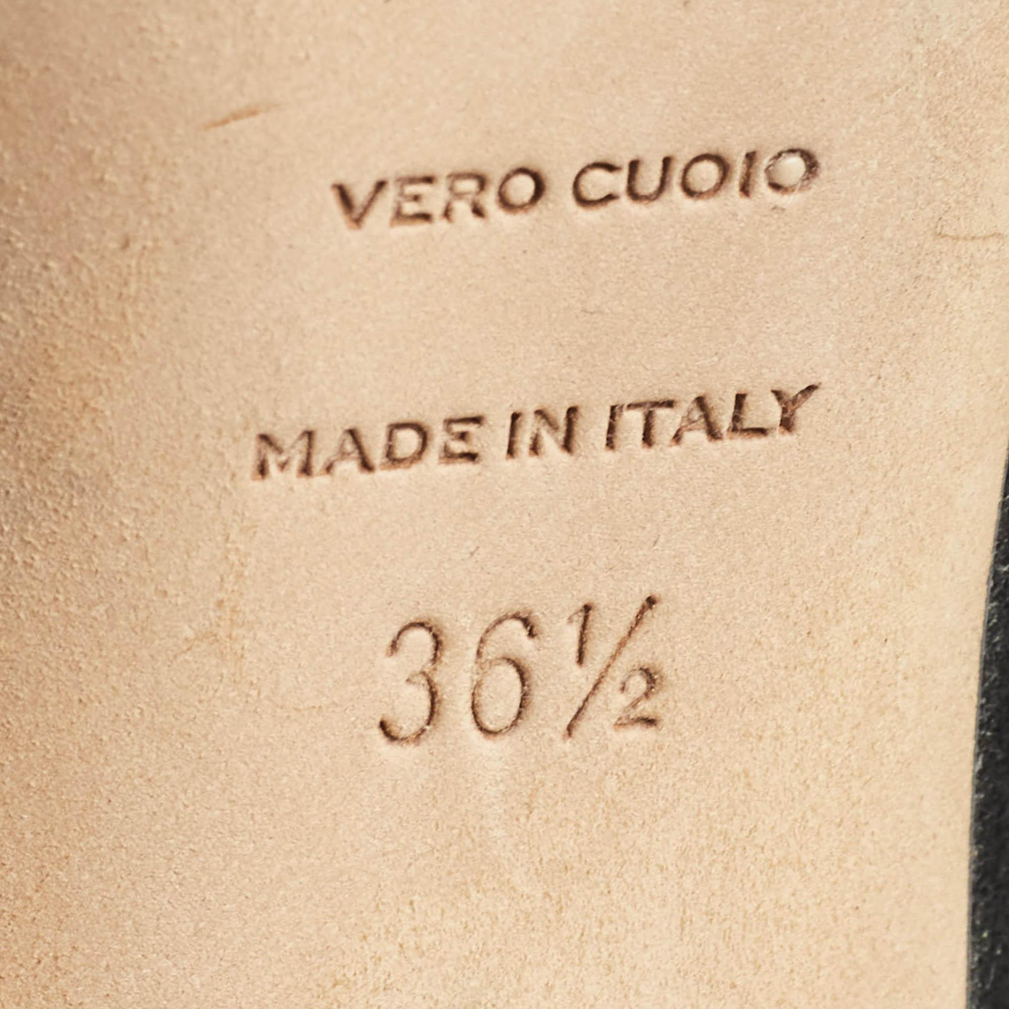 Sergio Rossi Nero SR1 Cristalli Tacco Mules Taglia 36.5 in vendita 3