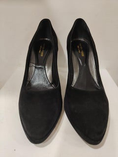 Sergio Rossi Decollete in camoscio nero