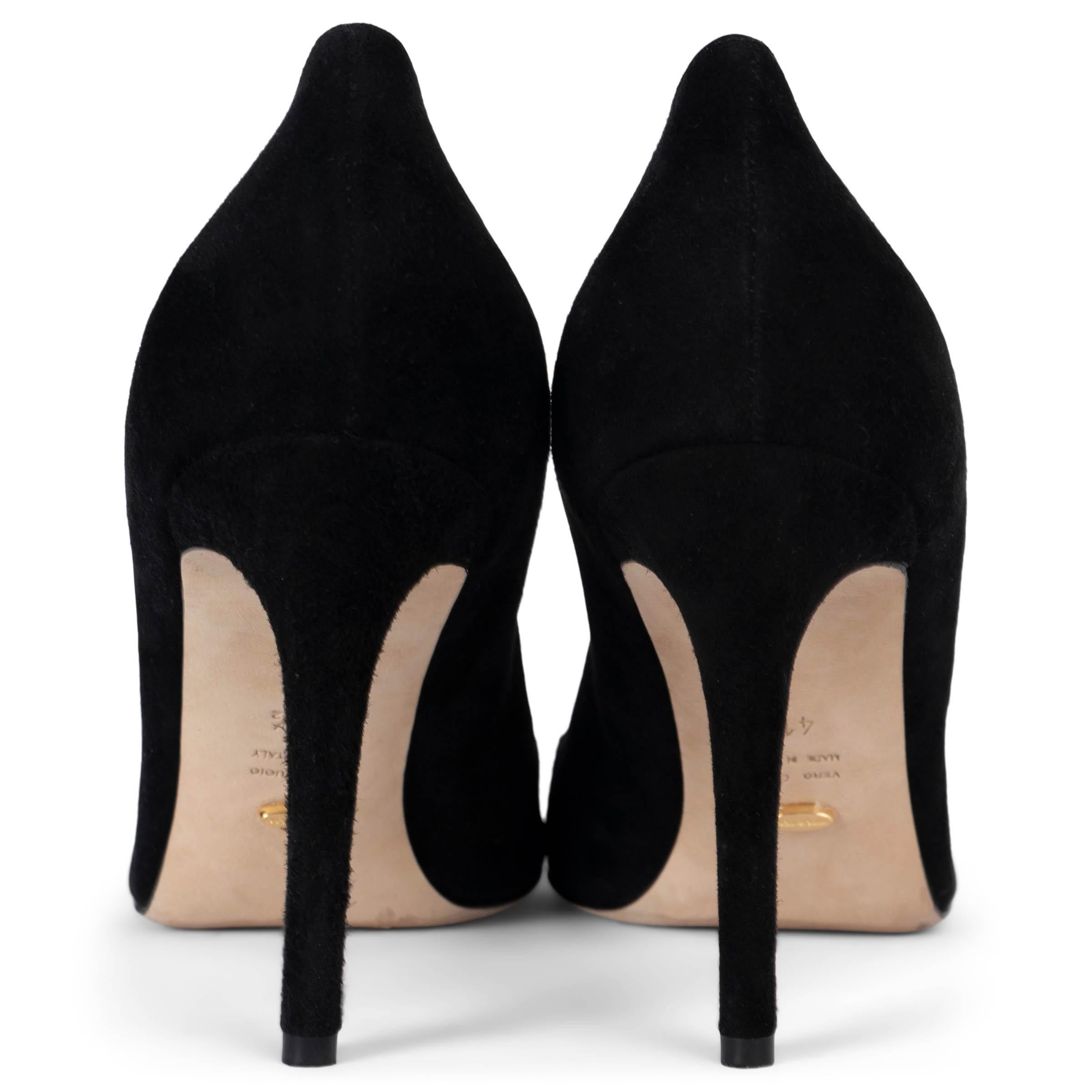 SERGIO ROSSI ante negro MADAME 90 Bombas Zapatos 41.5 en Excelente estado para la venta en Zürich, CH