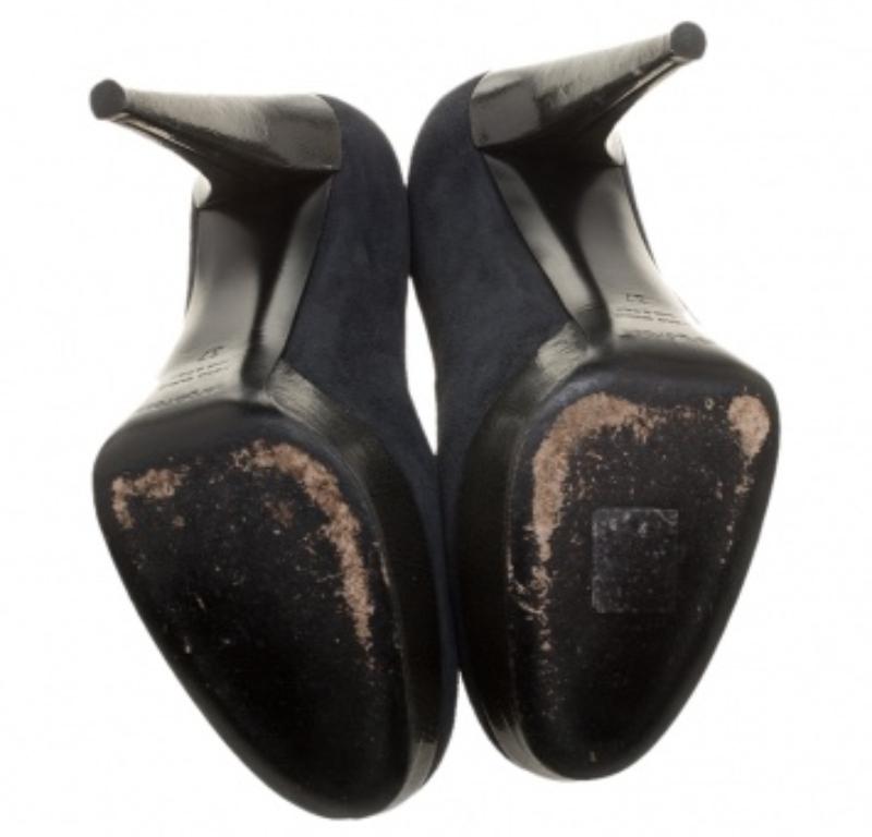 Escarpins compensés Sergio Rossi gris, taille 37 en vente 2