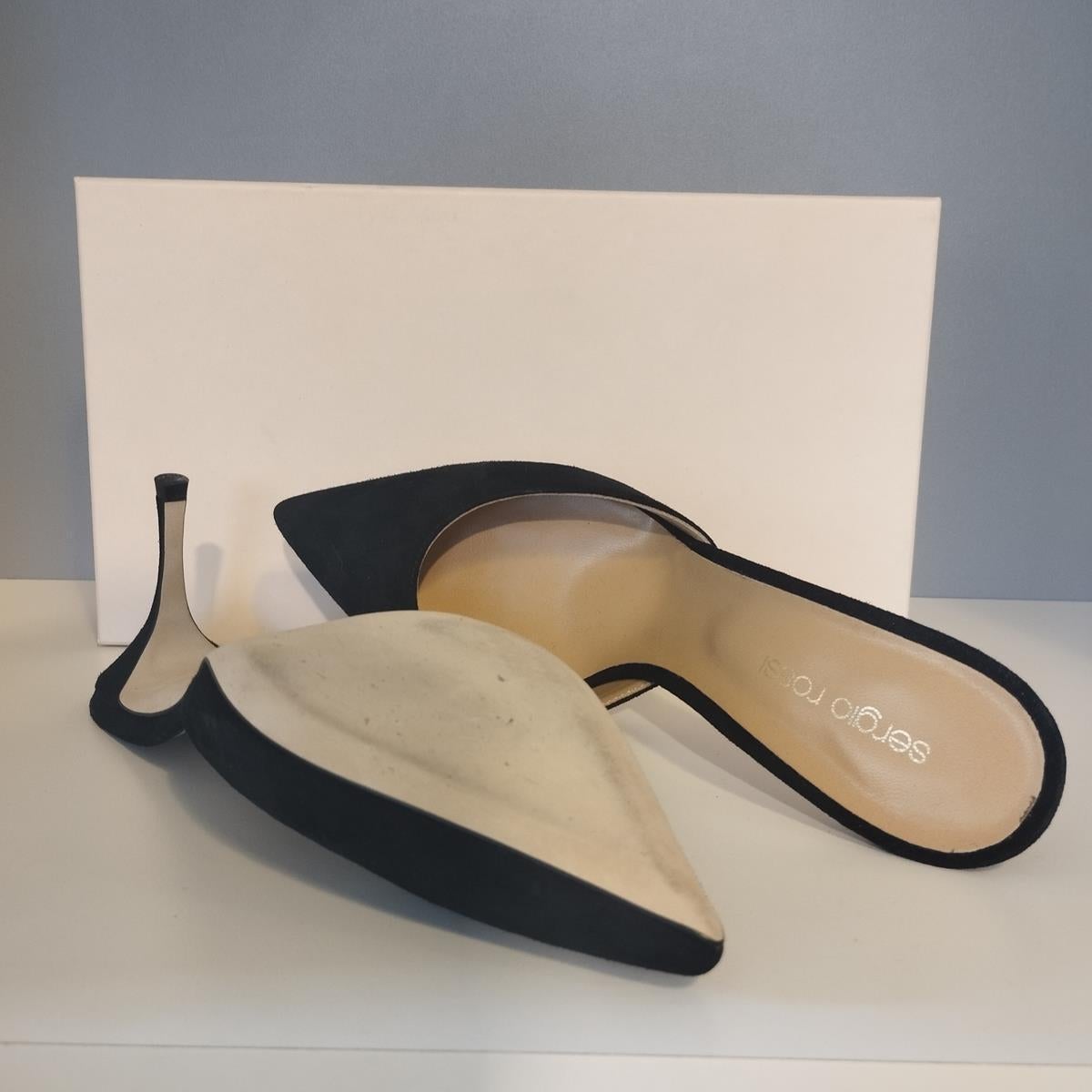 Women's Sergio Rossi Jewel Sabot IT 38 For Sale