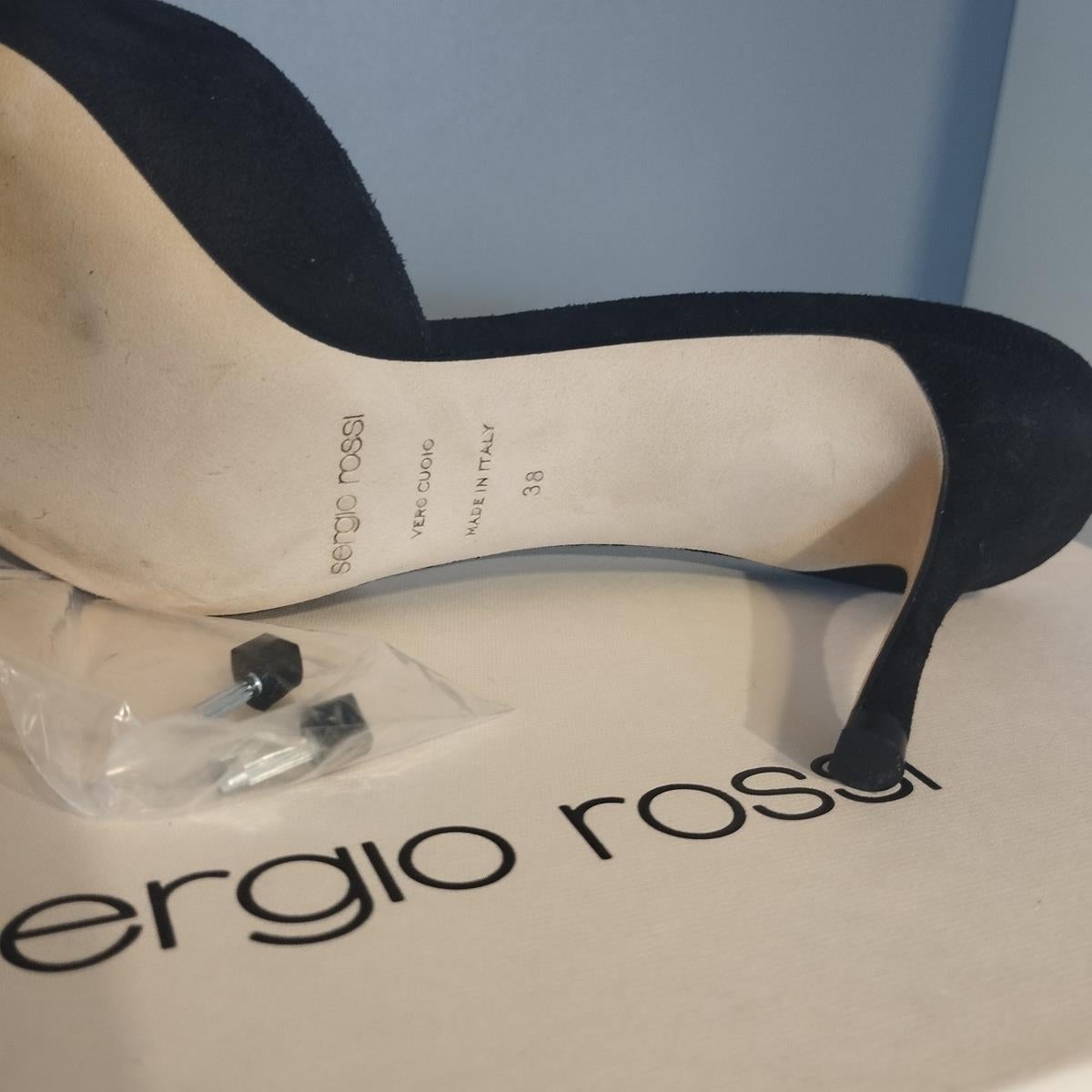 Sergio Rossi Jewel Sabot IT 38 For Sale 1