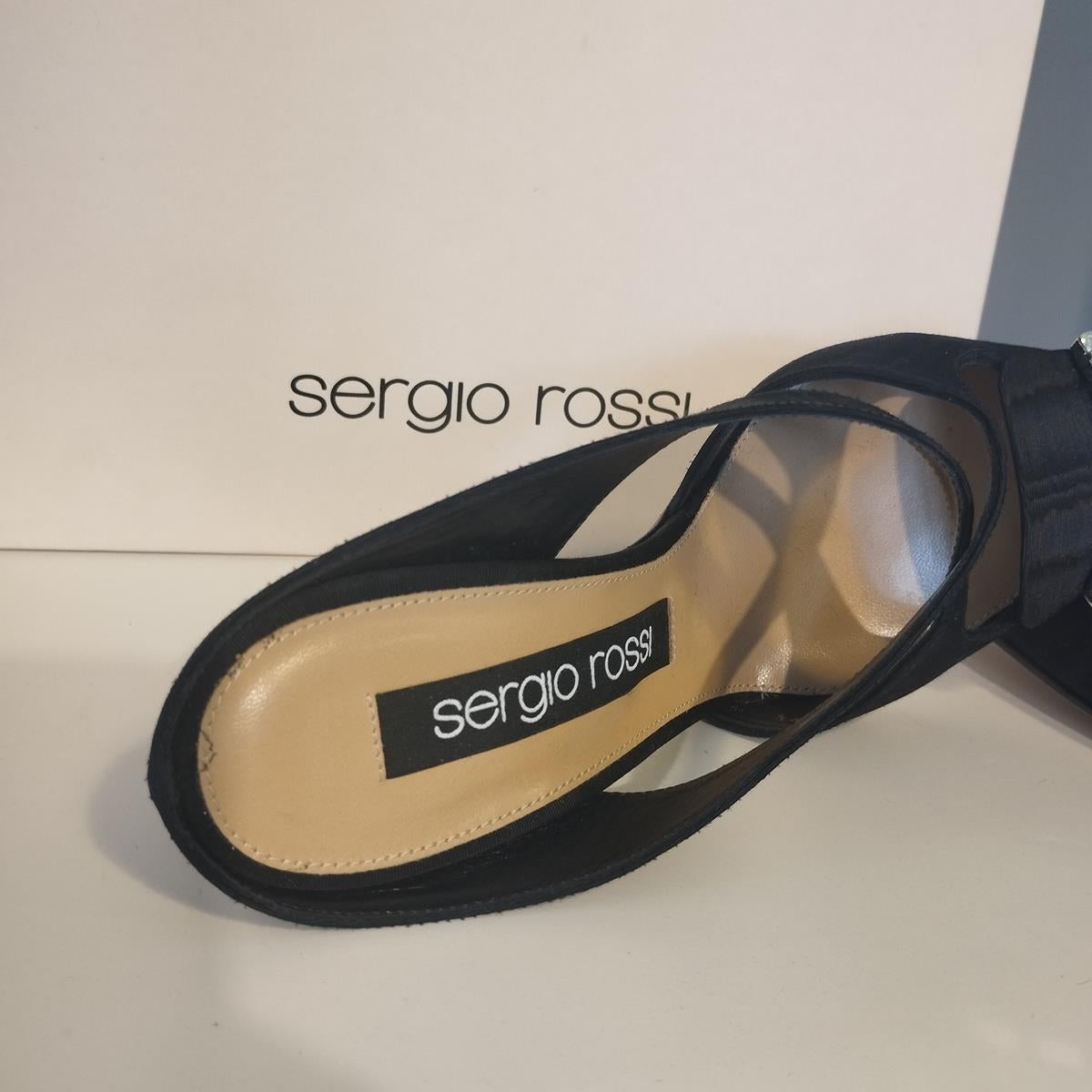 Sergio Rossi Jewel Sabot IT 38,5 en vente 3