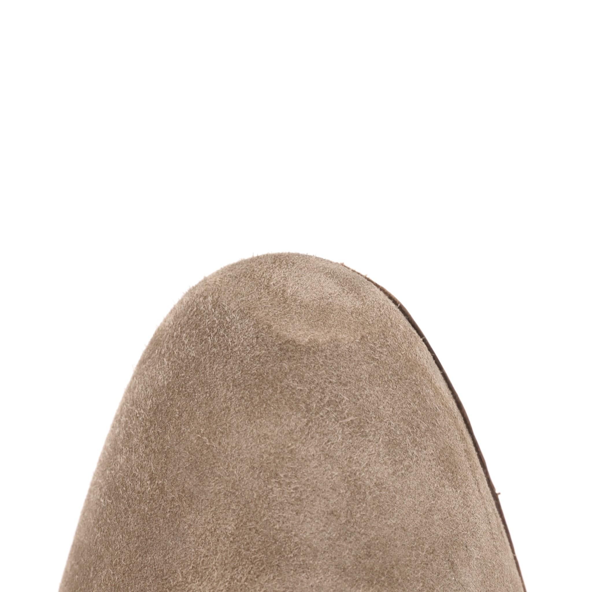 Sergio Rossi Over-The-Knee Suede Boots For Sale 3