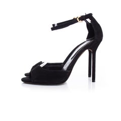 Sergio Rossi, sandals with ankle strap.