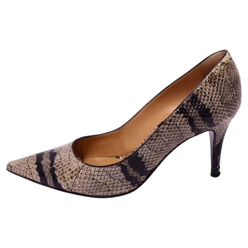 Sergio Rossi - Décolleté in pelle di serpente - EU 38