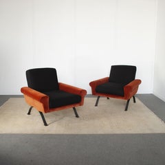 Sergio Saporiti armchairs 1960s.