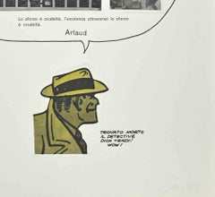 Science Fiction - Lithograph and etching by Sergio Sarri - 1978