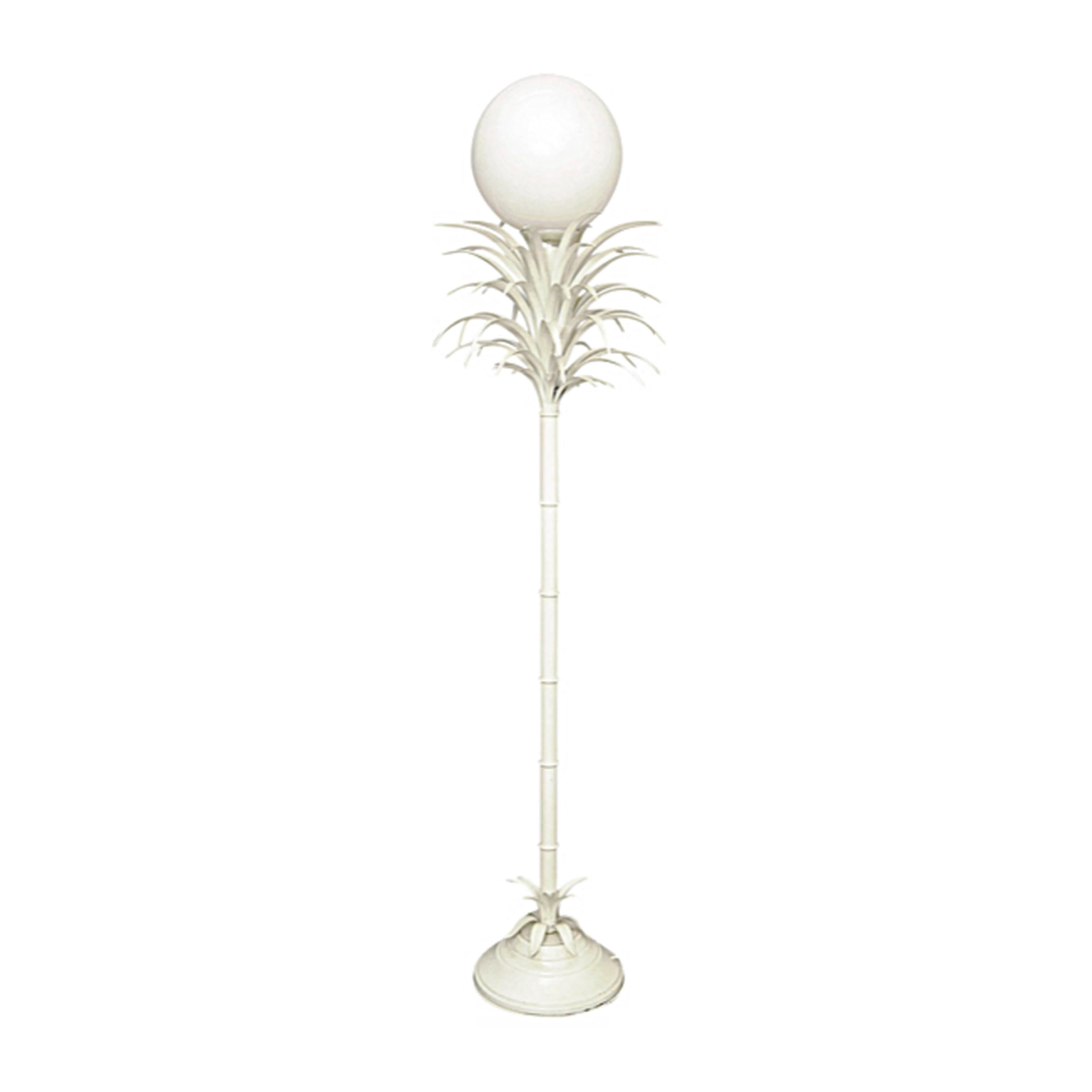 Sergio Terzani Vintage Palm Tree Floor Lamp For Sale