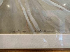 The Venus Veil - Oil on Canvas by Sergio Vacchi - 1976