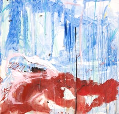 « Madre Tierra », peinture acrylique d'expressionnisme abstrait de Sergio Vizcarra