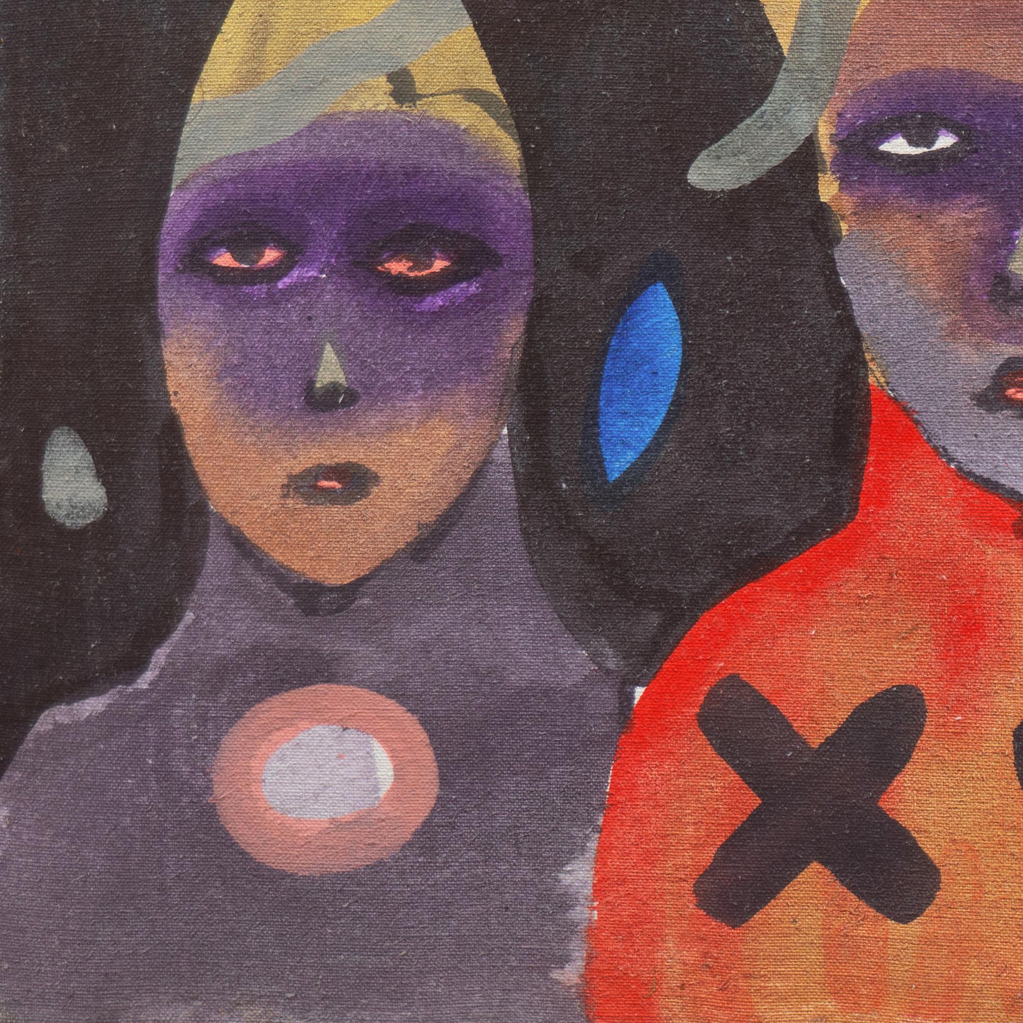'Trinity', Chicano Artist, Museum of Contemporary Art, Los Angeles, Mexico City For Sale 1