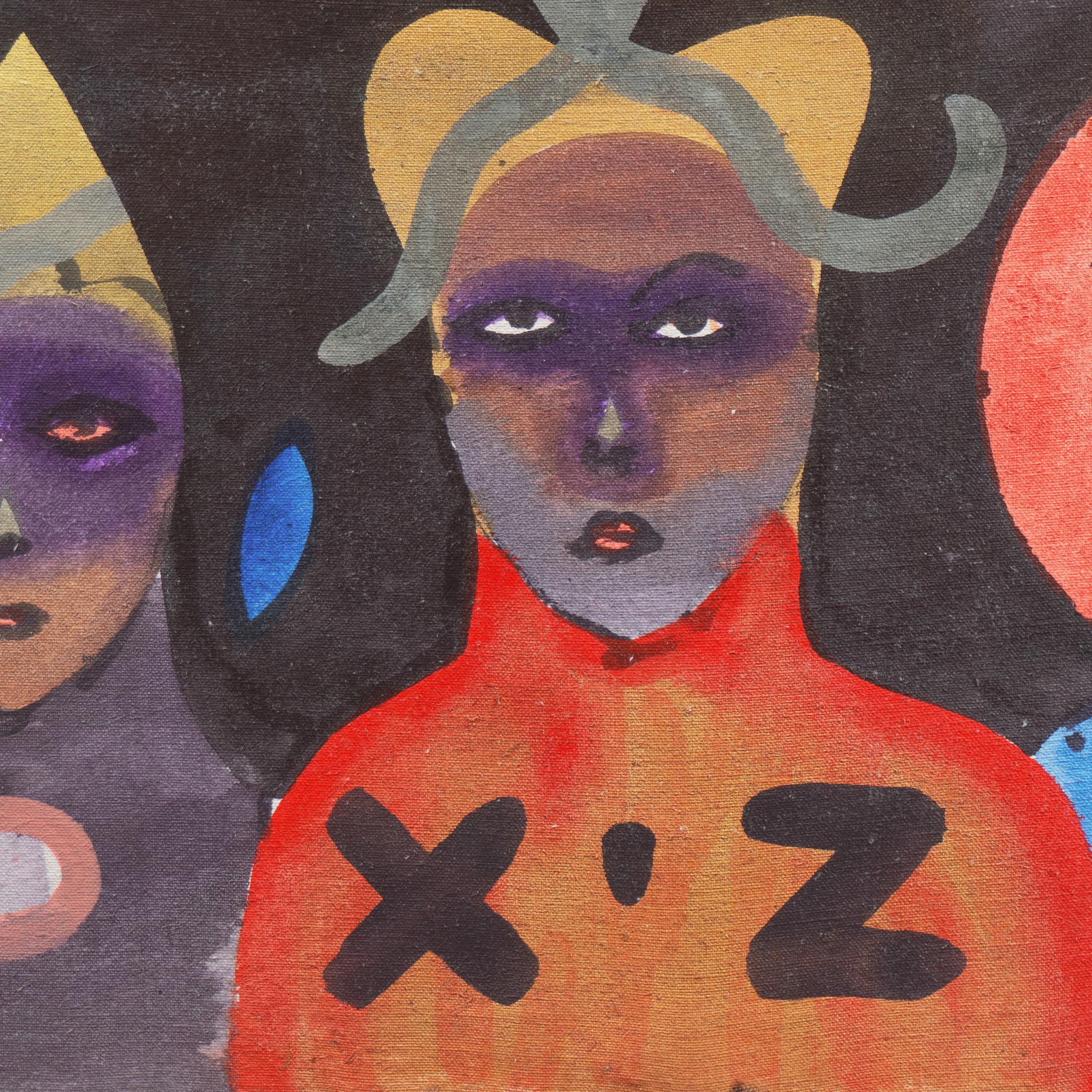 'Trinity', Chicano Artist, Museum of Contemporary Art, Los Angeles, Mexico City For Sale 3