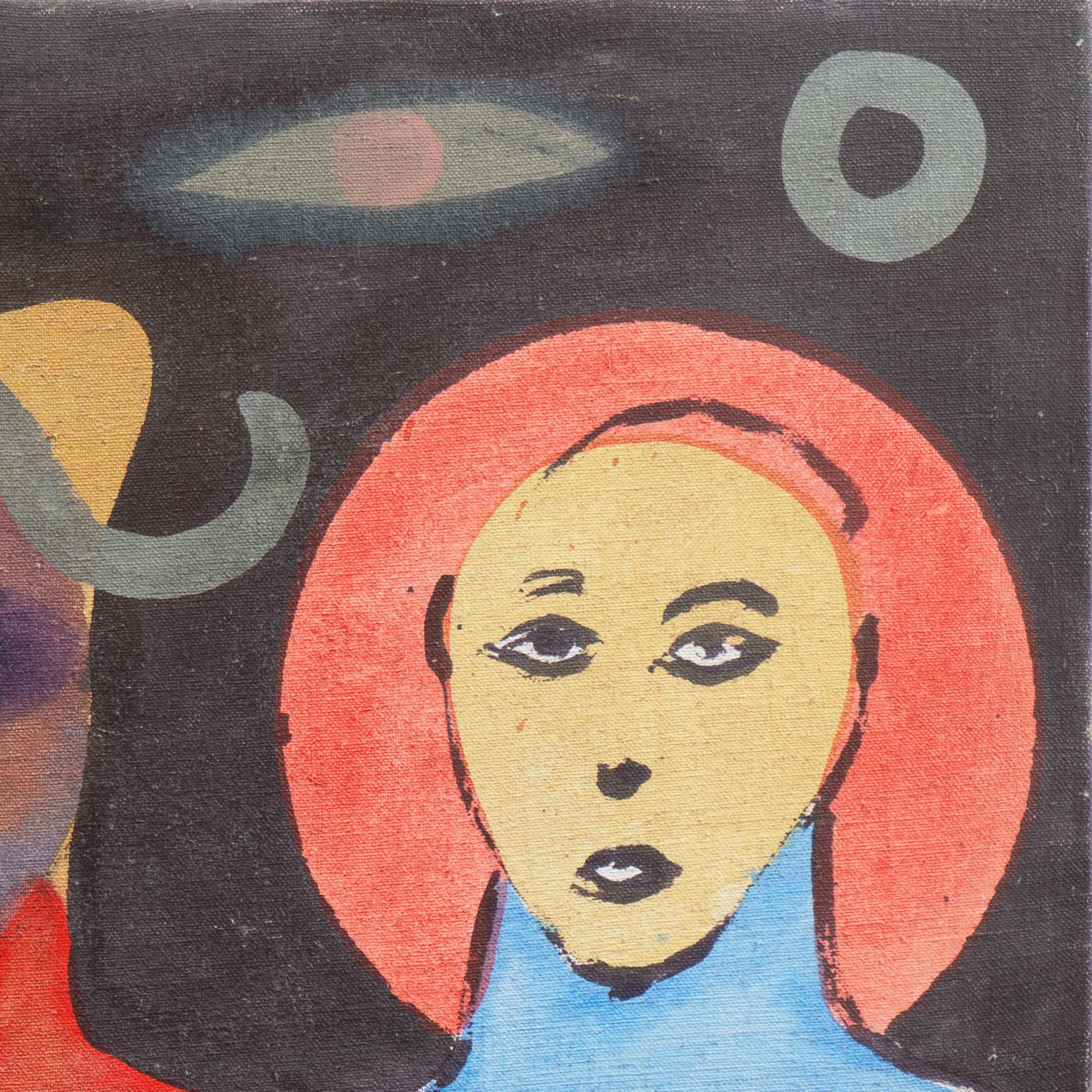 'Trinity', Chicano Artist, Museum of Contemporary Art, Los Angeles, Mexico City For Sale 4