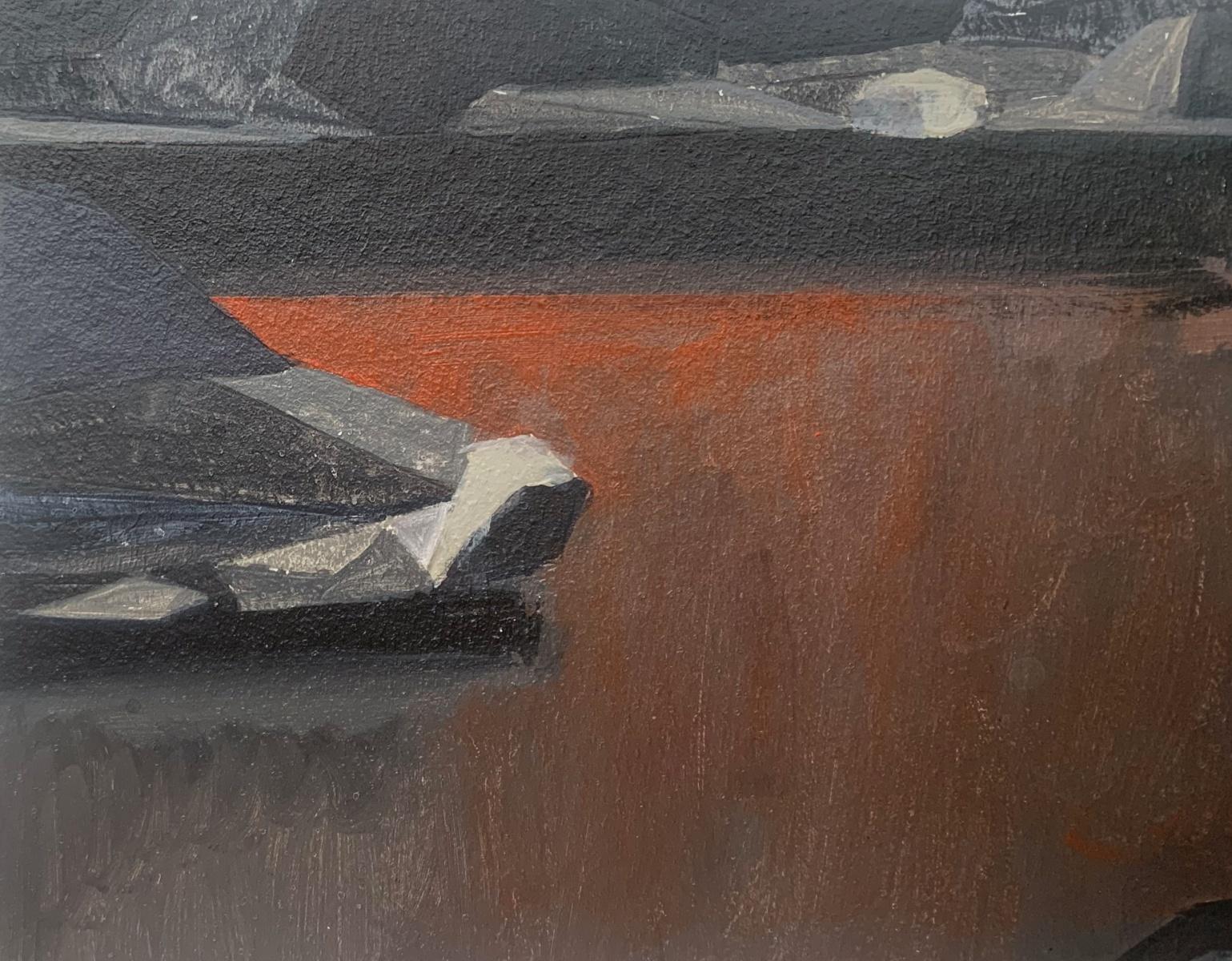 Kurtkowiec. Paesaggio astratto, Pittura acrilica, Monti Tatra, Arte polacca in vendita 1