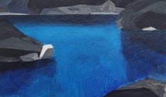 Kurtkowiec. Abstract landscape, Acrylic Painting, Tatra Mountains, Polish art