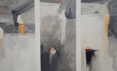 Kurtkowiec. Abstract landscape, Acrylic Painting, Tatra Mountains, Polish art