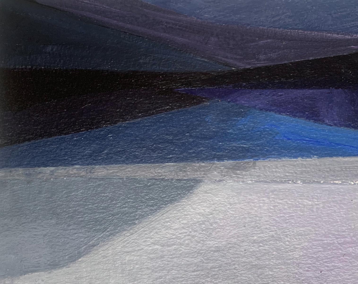 Paysage abstrait contemporain à l'acrylique sur carton de l'artiste polonais Sergiusz Powalka. La peinture est inspirée d'une vue de l'un des étangs des Tatras. 

SERGIUSZ POWALKA (né en 1986)
Diplômé du lycée d'art de Lublins et de la faculté de